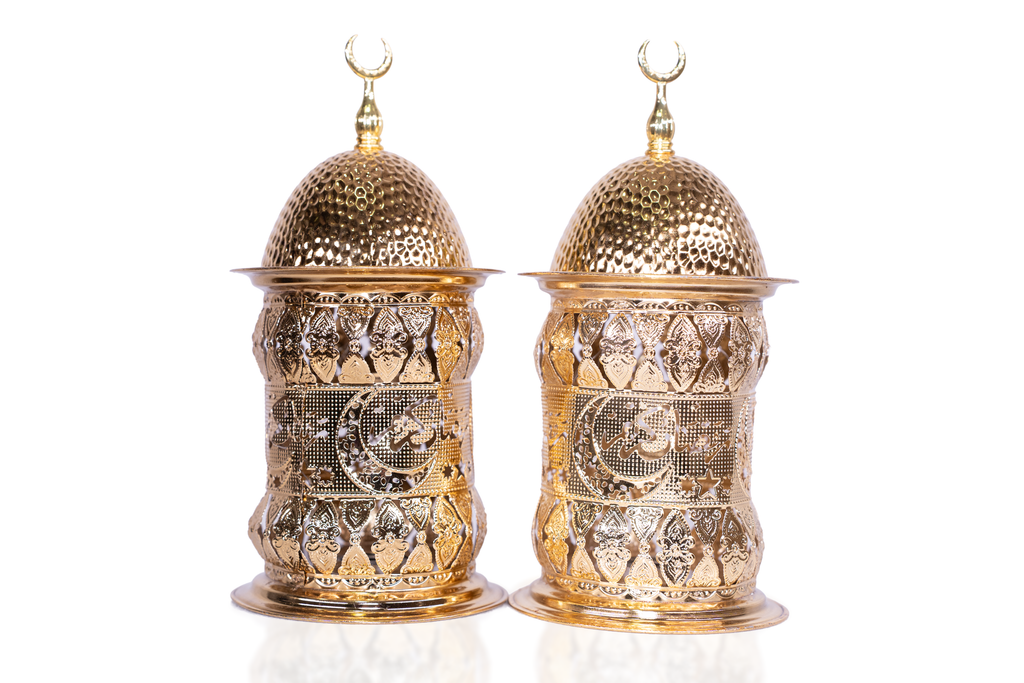 Ramadan Lantern with 'Ramdan Kareem' Engravings